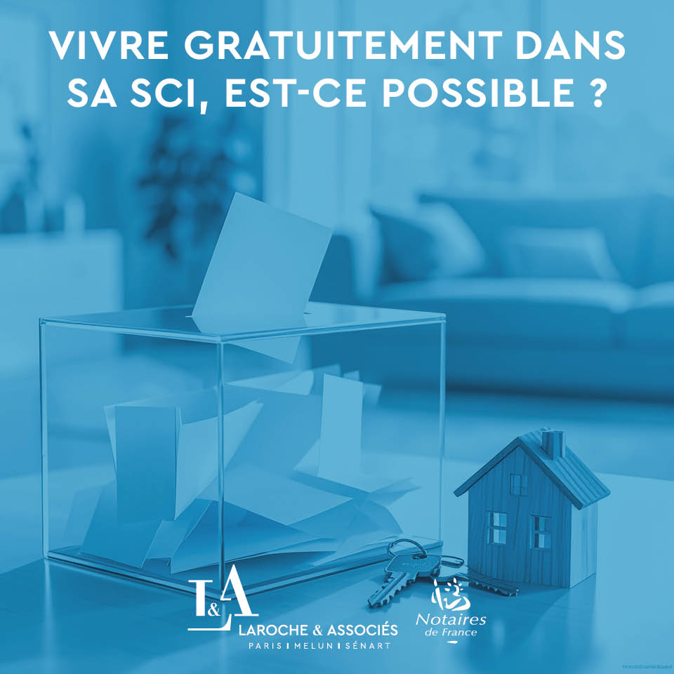 À quelles conditions puis-je occuper l’immeuble détenu par ma SCI ?