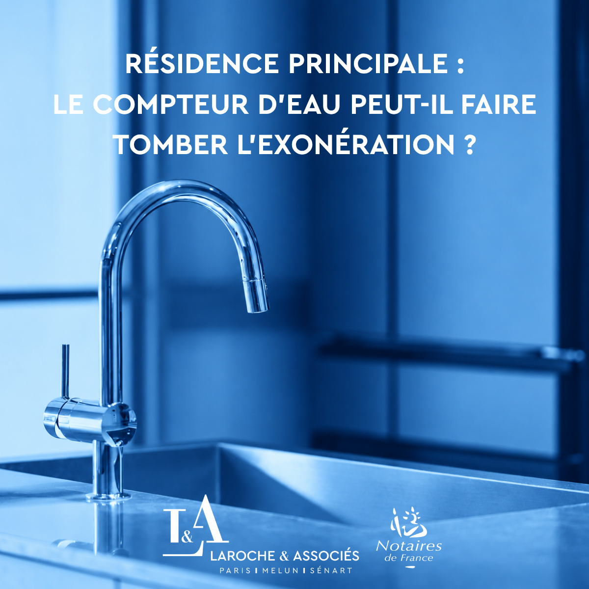 Exonération de plus-value sur la résidence principale : quand le compteur d’eau devient une preuve fiscale